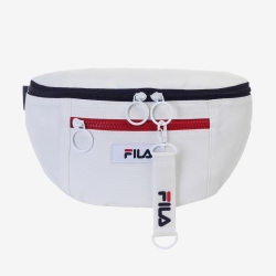 Fila Linear Logo Ratering Hip Color - Miesten Muut Pussit - Valkoinen | FI-24431